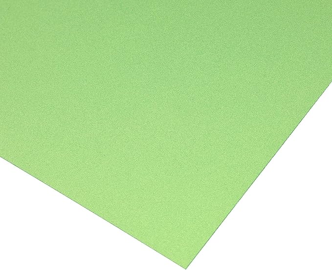 uxcell 4Pcs A4 Gel Light Lighting Filter Overlay Transparent Color Correction Plastic Vinyl PVC Sheets Photography Television Matte Green,0.5mm