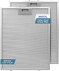 BPPFA30 Range Hood Filter 11.81" x 16.25" Replacement For Broan range hood 30 inch QP1 QP130 Series Kitchen Exhaust Fan Stove Hood Vent Filter Replaces 97017720 S97017720 1568240 AP5610518 2 Pack
