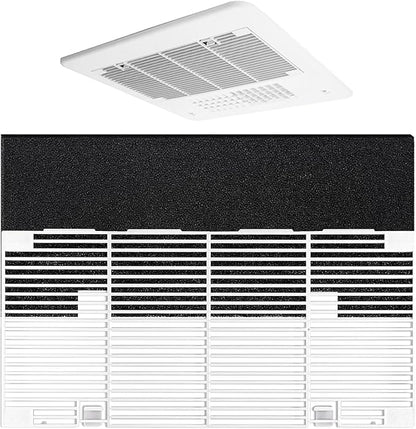 Dianrui RV A/C Vent Cover for Dometic AC Cover Replacement for Dometic 3104928.019, Duo-Therm RV Air Conditioner Grille Replacement with RV A/C Filter (14.1" x 7.7") RV Air Conditioner Parts