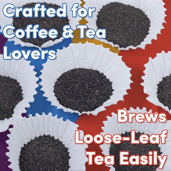 Extra Large Coffee Filters - (12.5” x 4.5” Inch) For 1.5 to 3 Gallon Commercial Machines - Premium Quality, Tall & Wide, No Ground Overflow - Restaurant & Cafe Use (250-Count Bulk Pack)