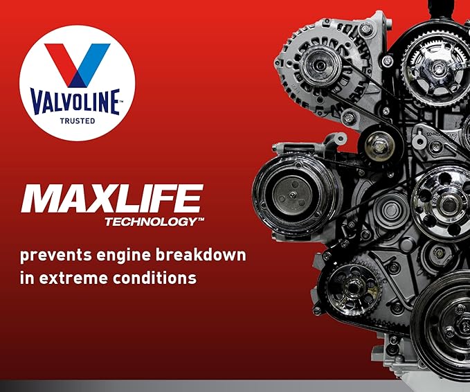 Valvoline Full Synthetic High Mileage with MaxLife Technology 10W-30 Motor Oil 1 QT