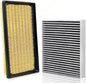 Engine & Cabin Air Filter Kit for Toyota RAV4 Hybrid (2019-2025), Camry Hybrid (2018-2025), Highlander Hybrid (2020-2025), Sienna & Venza (2021-2025)–Replaces 17801-77050 & 87139-0E040