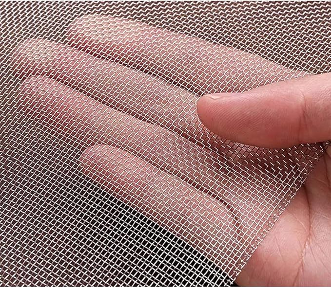 Stainless Steel Woven Wire Mesh, 304 Steel Wire Cloth, Insect Screen, Air Vent Mesh, Metal Mesh Sheet, Wire Netting Roll, Mesh Screen for Filter, Window, Garden