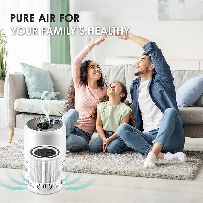 Core 300 Replacement Filter for LEVOIT Core 300 Core300-P Core 300S Core 300-P Air Purifier, Core 300-RF, 3-in-1 HEPA Activated Carbon, 2 Pack