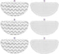 6 Pack 1940 for Bissell Steam Mop Pads for Bissell PowerFresh Steam Mop 1806 1544 1440 2075A 2685A 1940W 19404 Series, Model 19402 19408 1940a 1940f 1940q 1940t B0006 B0017, Part #5938#203-2633