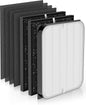 3500 Replacement Filters Compatible with Air Doctor 3000,3500,and 3500i Air Purifiers,Includes 1 High Efficiency Filter, 2 VOCs Filters, 4 Prefilters, Compare to Part # ADF3001 ADF3002 ADF3003