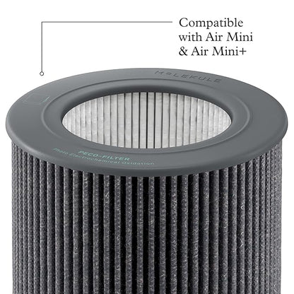 Molekule Air Mini & Air Mini+ PECO Filter - Nanocatalytic Filter for Healthy Air Quality - Eliminates Allergens & Viruses at a Molecular Level - Light-Activated - Home & Office Use
