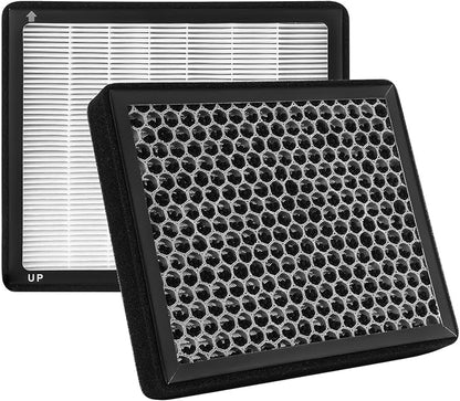 CAF1904C,CF11966,Cabin Air Filter with Activated Carbon Particle for Chevrolet,Silverado 1500,2500,3500,Colorado,Tahoe,Malibu,Impala,Equinox,Camaro.GMC,Sierra 2500,1500,3500,Canyon.Cadillac,CTS.Buick.