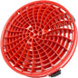 DETAIL GUARDZ Dirt Lock Car Wash Insert – Bucket Filter for 3–8 Gallon Round Pails – Traps Debris, Prevents Swirl Marks – Self-Locking Rubber Grips, Venturi Flow, Cleaning Tool (Red)