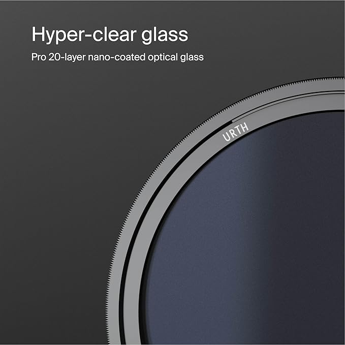 Urth 55mm Circular Polarizing (CPL) Lens Filter (Plus+) - 20-Layer Nano-Coated, Slim Design for Camera Lens Polarization