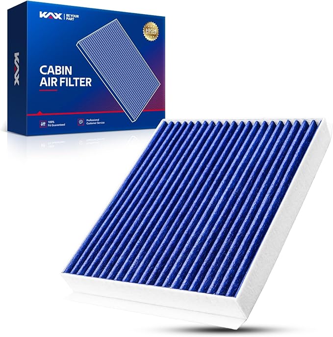 KAX Premium Cabin Air Filter with Dual Active Carbon, CF10370 Replacement for Ford Mustang 2005-2014, Strong Adsorption Passenger Compartment Air Filter