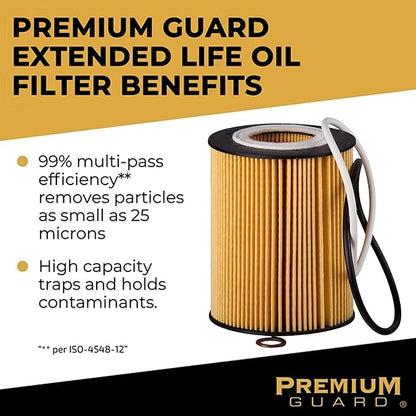 PG5702EX Extended Life Oil Filter up to 10,000 Miles | Fits 2007-20 Toyota Tundra, 2008-20 Sequoia, Land Cruiser, 2008-20 Lexus LX570, 2015-20 RC F, 2018-20 LC500, 2008-14 Lexus IS F (Pack of 6)