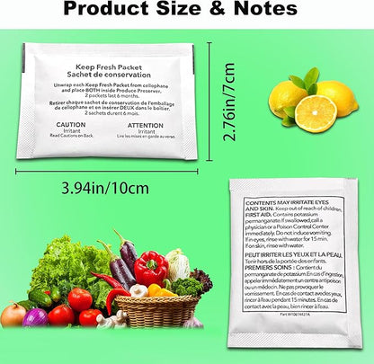 W10346771A Produce Preserver Filter, Compatible with Whirlpool W11462816, P1KL6S1CS, P1FB6S1, 2117689, AH3503014, AH3503014, EA3503014, PS3503014, P1KC6R1 (8)