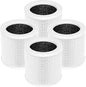 4 Pack A1 Replacement Filter Compatible with VEWIOR Air Purifier HQSC-50, HQKJ-80, AMEIFU AP01W, KOIOS HQKJ-50 Air Pur ifier, 3-in-1 HEPA Air Cleaner Filter