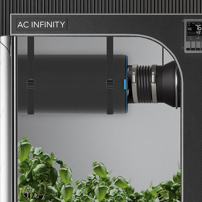 AC Infinity Air Carbon Filter 12" with Premium Australian Virgin Charcoal, for Inline Duct Fan, Odor Control, Hydroponics, Grow Rooms