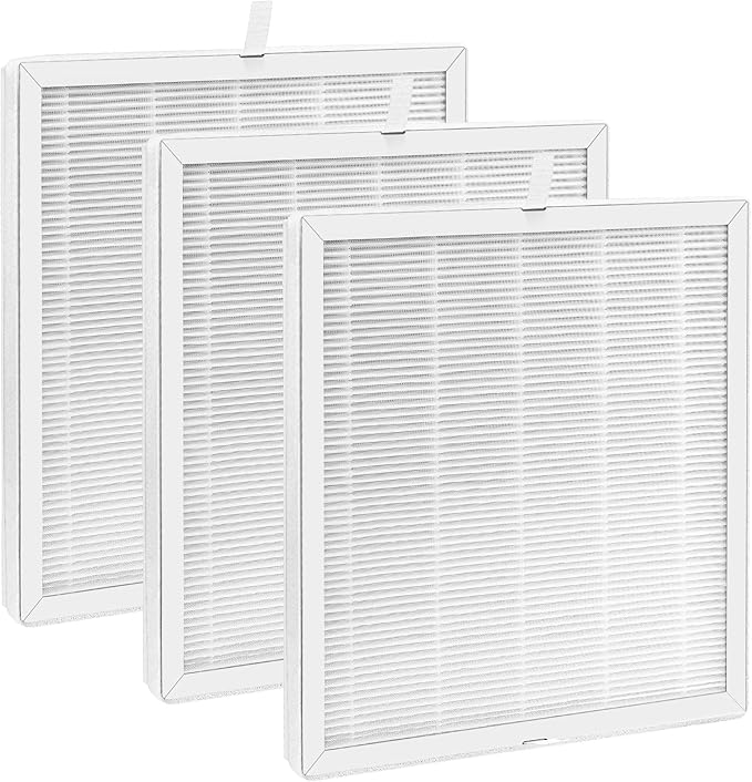 3 Pack E-300L Replacement Filter Compatible with MOOKA and MOOKA FAMILY E-300L Air Purifier for Large Room, Efficient Air Filter