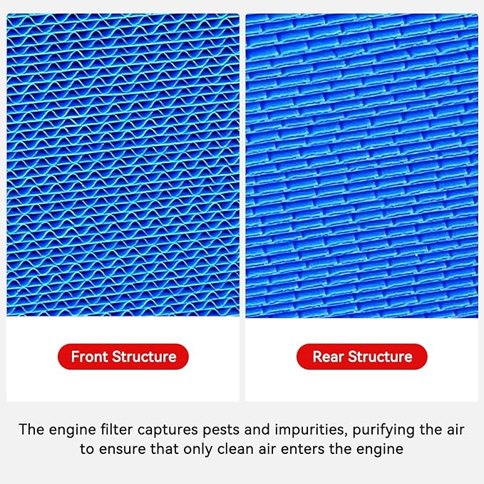 KARPAL Engine Air Filter Compatible with 2018-2022 Freightliner Cascadia Replacement for 03-42776-010