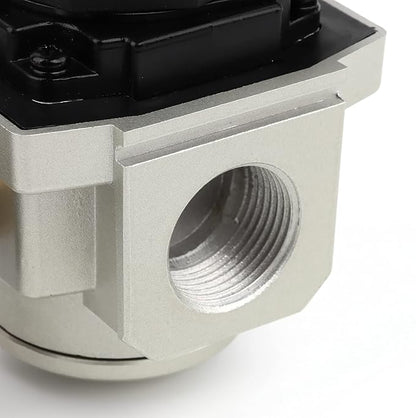 SNS Air Compressor Pressure Regulator With Bracket and Gauge Female Thread 1'' NPT 0-150 PSI Adjustable AR5000-N10