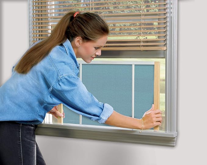 Frost King 2AWS1145 WB Marvin Adjustable Window Screen, 10" high, fits 25 - 45" wide, 2-Pack