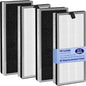 40 Replacement Filter Compatible with MA Air Purifier 40 Series, 3-in-1 High-Efficiency H-13 Grade, Pre-Filter and Activated Carbon, 4 Pack