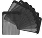 Aquarium Filter Media Bags for Aquarium with Zipper, Reusable Strong Polyester Fine Mesh Bag for Activated Carbon, Bio Filter Balls, Ceramic Rings, Filter Stones, Biospheres 8 Pack 7.8" x 5.9"