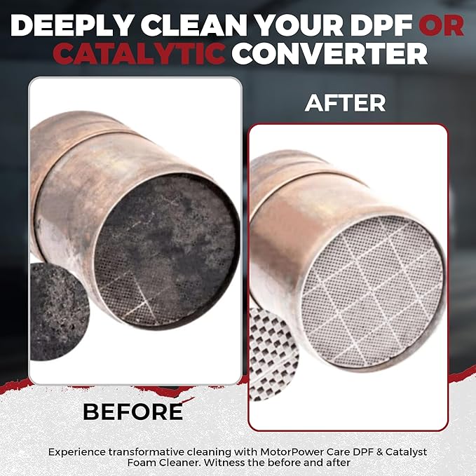 MotorPower Care Best Cleaning Solution for The Diesel particulate Filter DPF no disassembling Needed Fast and Effective