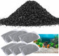 6Pack Aquarium Activated Carbon Bags Fit for Marineland All C-Series and Magniflow Canister Filters Rite-Size S, T and X, Charcoal Bags for Fish Tank Filter, Aquarium Carbon Media