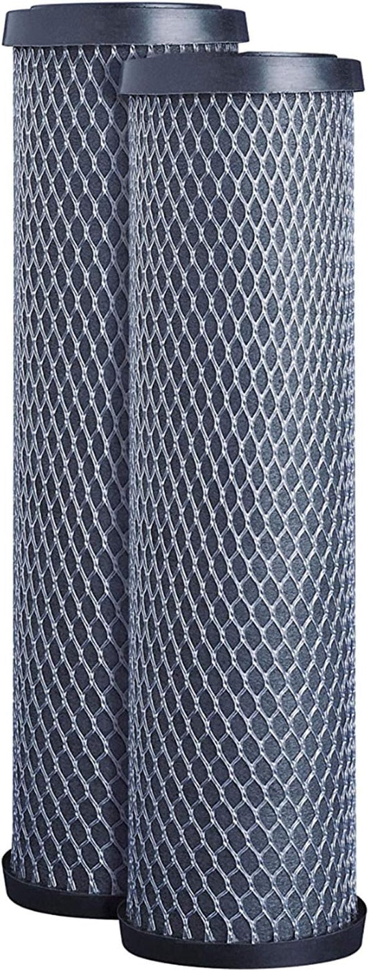 CFS – Carbon Block Water Filter Cartridges Compatible with SCWH-5 HF-150A, HF-160, HF-360A, and HF-365 Models – Removes Bad Taste – Under-Sink Water Filter Replacement Cartridge – 5 Micron (2 Pack)