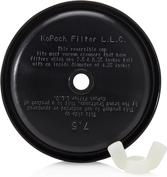 Replacement Filter for Craftsman and Ridgid Shop Vacs Part # 9-17816 & Part # VF4000, 1 Pack + Cap, Original Filter