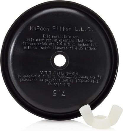 Replacement Filter for Craftsman and Ridgid Shop Vacs Part # 9-17816 & Part # VF4000, 1 Pack + Cap, Original Filter