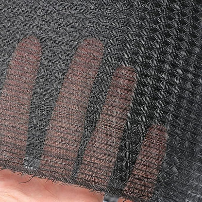 Dense Mesh Air Conditioner Dustproof Filter Net Air Conditioning Filter Net Dust Filtering Vent-Pipe Computer Case Host Air Vent (1.2MX1M, Black)