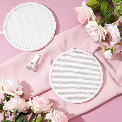 Juexica 2 Pcs Nail Dust Collector Filter Replacement No Spillin Reusable Nail Art Suction Filter Vacuum Fan Dust Collector Extractor Suction Machine Art Salon