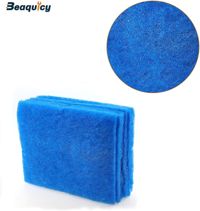 Polyester Dryer Filter Vent Replacement Part by Beaquicy - Compatible with Bettervent Indoor Dryer Vent - Pack of 12