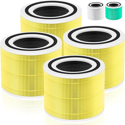 240 Replacement Filter 14 for Puro 240 Air Purifier,4 Pack,Yellow