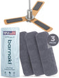 Barnakl Ultra Fresh Ceiling Fan Filters | Made with Zeolite and Coconut Shell Carbon to Trap Odors and Airborne Contaminants | Odorless, Fits All Ceiling Fans (3-Pack)