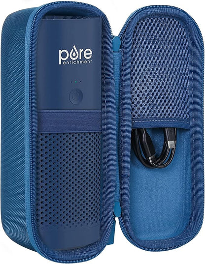 co2CREA Hard Case compatible with Pure Enrichment PureZone Mini Portable Air Purifier (Blue Case)