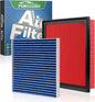 Engine & Cabin Air Filter Fits for Toyota RAV4 2019 2020 2021 2022 2023 2024 2025 2.5L (Not for Hybrid!) Activated Carbon Cabin Filter Replacement CF12157 CA12377 RAV4 Car Accessories