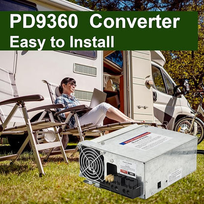 PD9360 Power Converter replacement-9300 Series Converter,60Amp 120V to 12V RV Converter Charger for RV Camper Caravans Trailer Battery,1000W