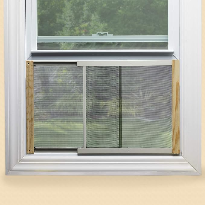 Frost King 2AWS1537 WB Marvin Adjustable Window Screen, 15in High x Fits 21-37in Wide (2 Pack)