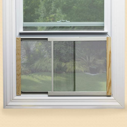 Frost King 2AWS1537 WB Marvin Adjustable Window Screen, 15in High x Fits 21-37in Wide (2 Pack)