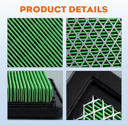 Hipa GCV160 Air Filter for Honda 17211-ZL8-023 GCV190 GC190 GC160 GC 160 GC 190 GCV190LA GCV160LA GC135 GCV160A GCV135 GCV190A Engine Replace 17211-ZL8-003 2Pack