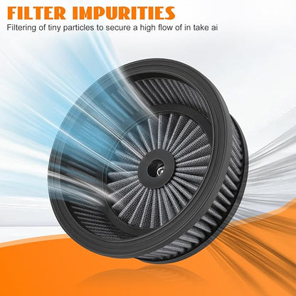 High Flow Air Cleaner Intake Filter Kit Air Filters Cover for Harley Milwaukee-Eight M8 Softail 2018-2025 Touring 2017-Later Except 23-Later FLHXSE FLTRXSE 24-Later FLHX FLTRX