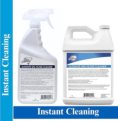 Black Diamond Stoneworks Ultimate Spa Filter Cleaner Fast-Acting Spray. Works Instantly on Hot Tub & Pool Filters Leaving Behind no Sticky Residue. Prolongs Filter Life and Pool Equipment. No Soaking
