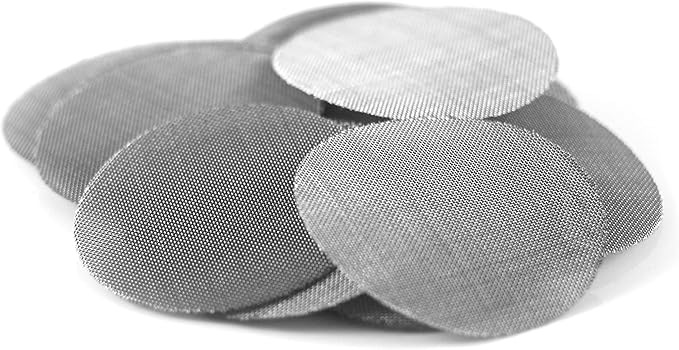Made in The USA - 100 1/4 Inch (.25") 304 Stainless Steel Premium Pipe Screen Filters