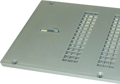 RazAir™ Foundation Vent with Damper and Screen - 16"x 6.5" Weatherproof and Paintable ABS – Easy to Install Moisture Mold Reducing for Crawl Space, Outdoor, Garage, and Home Improvement