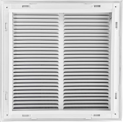 Venti Air 14" X 14" Steel Return Air Filter Grille - Removable Face/Door for 1 inch filters - HVAC Duct Cover Grill (2-3 Business Day Delivery) [Outer Dimension: 16.5"W X 16.5" H]