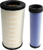 Air Filters Set P828889-P829333 110-6326 -110-6331 46562-46569 AT171853-AT171854 222421A1-222422A1 RS3544-RS3545 Compatible with Donaldson, Caterpillar Cat Backhoe, Wix, John Deere, Case and Baldwin