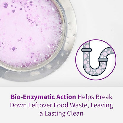 Rejuvenate Disposal Cleaner, 6 Pods, Lavender-Scented Disposal and Pipe Cleaner Pods with Bio-Enzymatic Formula Help Break Down Leftover Food Waste and Remove Odors for A Clean, Fresh Disposal