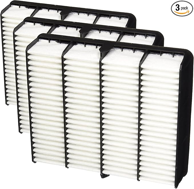 BOSCH 5286WS Workshop Engine Air Filter - Compatible with Select Lexus SC300, SC400; Toyota 4Runner, Supra, Tacoma (Pack of 3)