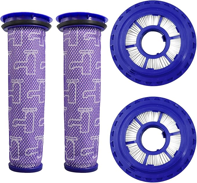 Vacuum Ball Animal 2 Ball Animal 3 Filter Replacement,for Dyson DC41, DC65, DC66, UP13, UP20 UP30 Animal, Multi Ball Upright Vacuum Cleaner,Part # 920769-01&920640-01, 2 Pack